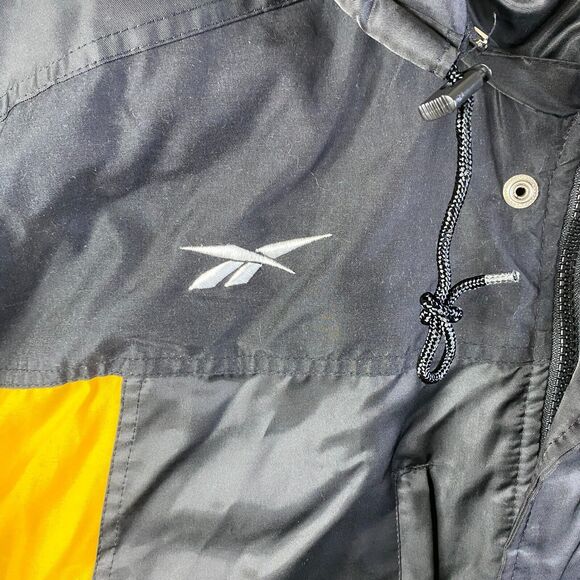 Steelers Proline Starter Jacket Reebok NFL insulated Jacket Parka Size XL - Picture 10 of 16